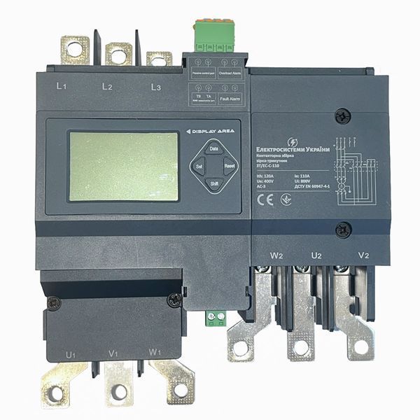Контакторна збірка ЗТ/ЕС-С-110, Smart керування з LCD 9632000110 фото