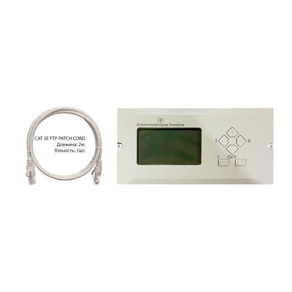 Панель керування LCD для (АВР) МП/ЕС Електросистеми України 8602000000 фото